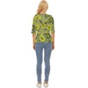 Floral pattern paisley style Paisley print.  Lightweight Drawstring Hooded Top View4