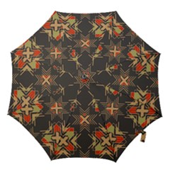 Abstract Geometric Design    Hook Handle Umbrellas (small) by Eskimos