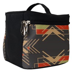 Abstract Geometric Design    Make Up Travel Bag (small) by Eskimos