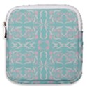 Floral folk damask pattern  Mini Square Pouch View1