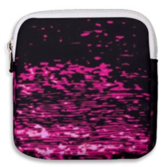 Rose Waves Flow Series 1 Mini Square Pouch by DimitriosArt