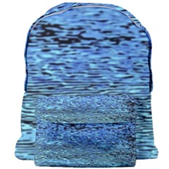 Blue Waves Flow Series 2 Giant Full Print Backpack by DimitriosArt