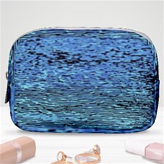 Blue Waves Flow Series 2 Make Up Pouch (small) by DimitriosArt