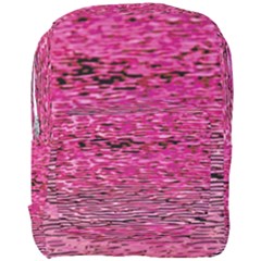 Pink  Waves Flow Series 1 Full Print Backpack by DimitriosArt