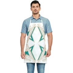 Abstract Pattern Geometric Backgrounds   Kitchen Apron by Eskimos