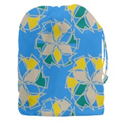 Abstract Pattern Geometric Backgrounds   Drawstring Pouch (3xl) by Eskimos