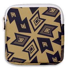 Abstract Pattern Geometric Backgrounds   Mini Square Pouch by Eskimos