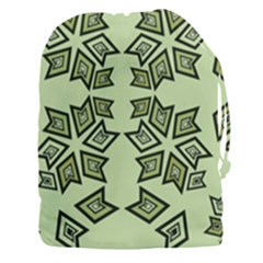 Abstract Pattern Geometric Backgrounds   Drawstring Pouch (3xl) by Eskimos