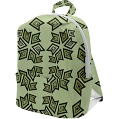 Abstract Pattern Geometric Backgrounds   Zip Up Backpack by Eskimos