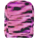 Pink  Waves Flow Series 2 Full Print Backpack View1