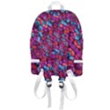 Colorful Spheres Motif Print Design Pattern Zip Bottom Backpack View3