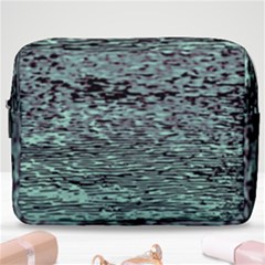 Blue Waves Flow Series 5 Make Up Pouch (large) by DimitriosArt