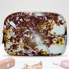 Golden Leaf s Make Up Pouch (small) by DimitriosArt