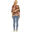 Gold Waves Flow Series 2 Lightweight Drawstring Hooded Top View4