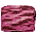 Pink  Waves Flow Series 6 Make Up Pouch (Large) View2