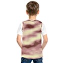 Pink  Waves Flow Series 8 Kids  Basketball Tank Top View2