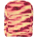 Red Waves Flow Series 3 Full Print Backpack View1