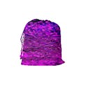 Magenta Waves Flow Series 1 Drawstring Pouch (Medium) View2