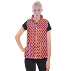Leafs Women s Button Up Vest by Sparkle