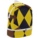 Abstract pattern geometric backgrounds   Zip Bottom Backpack View2