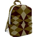Abstract pattern geometric backgrounds   Zip Up Backpack View2