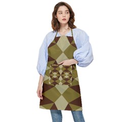 Abstract Pattern Geometric Backgrounds   Pocket Apron by Eskimos