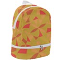 Abstract pattern geometric backgrounds   Zip Bottom Backpack View2