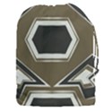 Abstract pattern geometric backgrounds   Drawstring Pouch (3XL) View1