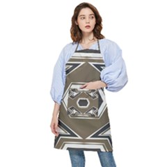 Abstract Pattern Geometric Backgrounds   Pocket Apron by Eskimos