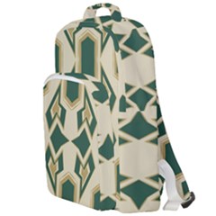 Abstract Pattern Geometric Backgrounds   Double Compartment Backpack by Eskimos