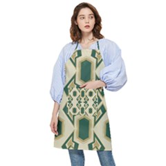 Abstract Pattern Geometric Backgrounds   Pocket Apron by Eskimos
