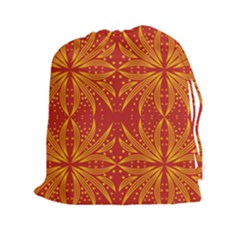 Abstract Pattern Geometric Backgrounds   Drawstring Pouch (2xl) by Eskimos