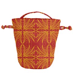 Abstract Pattern Geometric Backgrounds   Drawstring Bucket Bag by Eskimos
