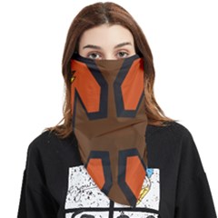 Abstract Pattern Geometric Backgrounds   Face Covering Bandana (triangle) by Eskimos