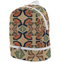 Abstract pattern geometric backgrounds   Zip Bottom Backpack View1