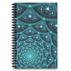 Fractal 5 5  X 8 5  Notebook by Sparkle