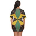 Abstract pattern geometric backgrounds   Just Threw It On Dress View4
