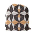 Abstract pattern geometric backgrounds   Drawstring Pouch (2XL) View2