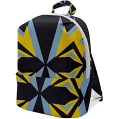 Abstract Pattern Geometric Backgrounds   Zip Up Backpack by Eskimos
