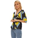 Abstract pattern geometric backgrounds   Lightweight Drawstring Hooded Top View2