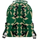Abstract pattern geometric backgrounds   Rounded Multi Pocket Backpack View3
