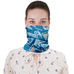Abstract Pattern Geometric Backgrounds   Face Covering Bandana (adult) by Eskimos
