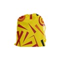 Abstract pattern geometric backgrounds   Drawstring Pouch (Medium) View1