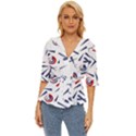 Abstract pattern geometric backgrounds   Lightweight Drawstring Hooded Top View1