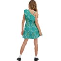 Abstract pattern geometric backgrounds   Kids  One Shoulder Party Dress View4