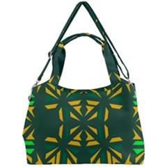 Abstract Pattern Geometric Backgrounds   Double Compartment Shoulder Bag by Eskimos