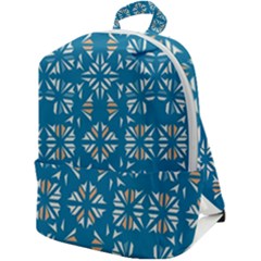 Abstract Pattern Geometric Backgrounds   Zip Up Backpack by Eskimos