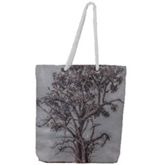 Big Tree Photo Illustration Full Print Rope Handle Tote (large) by dflcprintsclothing