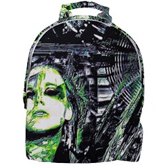 Dubstep Alien Mini Full Print Backpack by MRNStudios