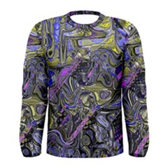 Deconstructed Green Men s Long Sleeve Tee by MRNStudios